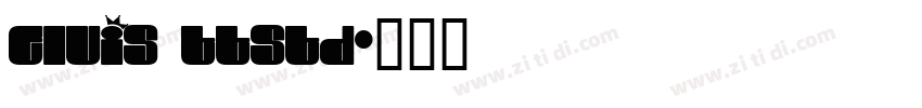 Elvis ttstd字体转换